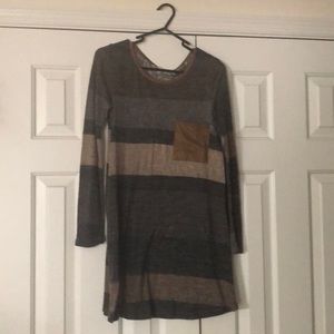 Mon ami brown dress tunic